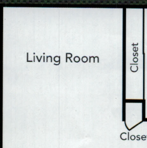 Lakeview Towers | Apartments | Floor Plan 4 | 1x1